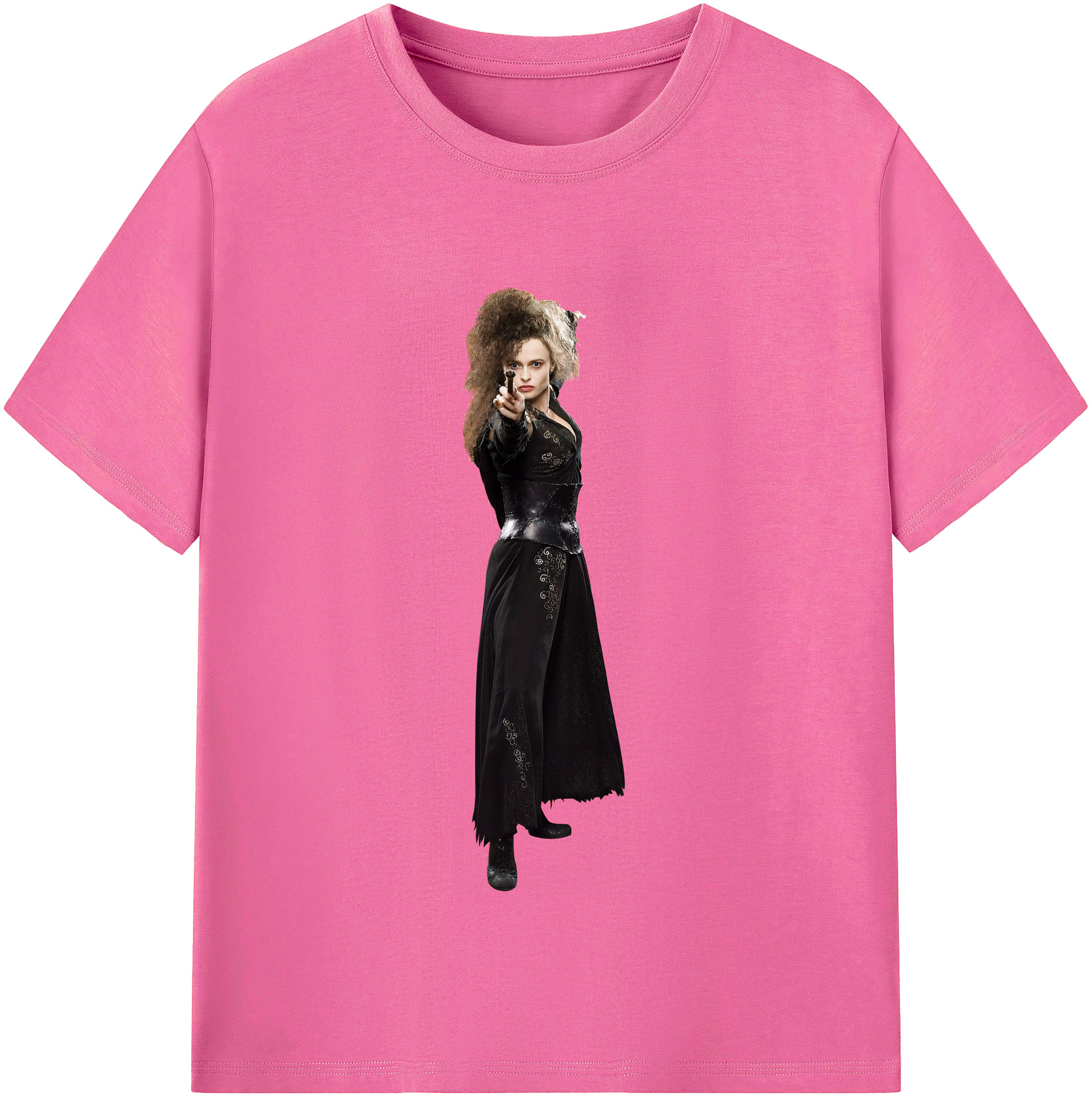 （画像用） Harry Potter ハリー・ポッターシリーズ レディースカジュアルプリントTシャツ（綿100％）